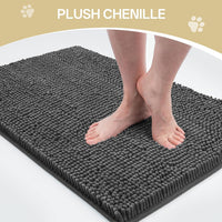 Dog Door Mat for Muddy Paws - 48"L x 36"W x 1.0"Th / Dark Grey - image 3