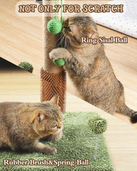ANWA 32" Tall Sisal Cat Scratching Posts Tree for Indoor Cats Adults - Simulation Plant Post - image 4