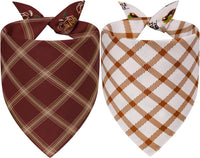 Halloween Dog Bandanas Large 2PCS - 26-Tur Pum / Small - image 2