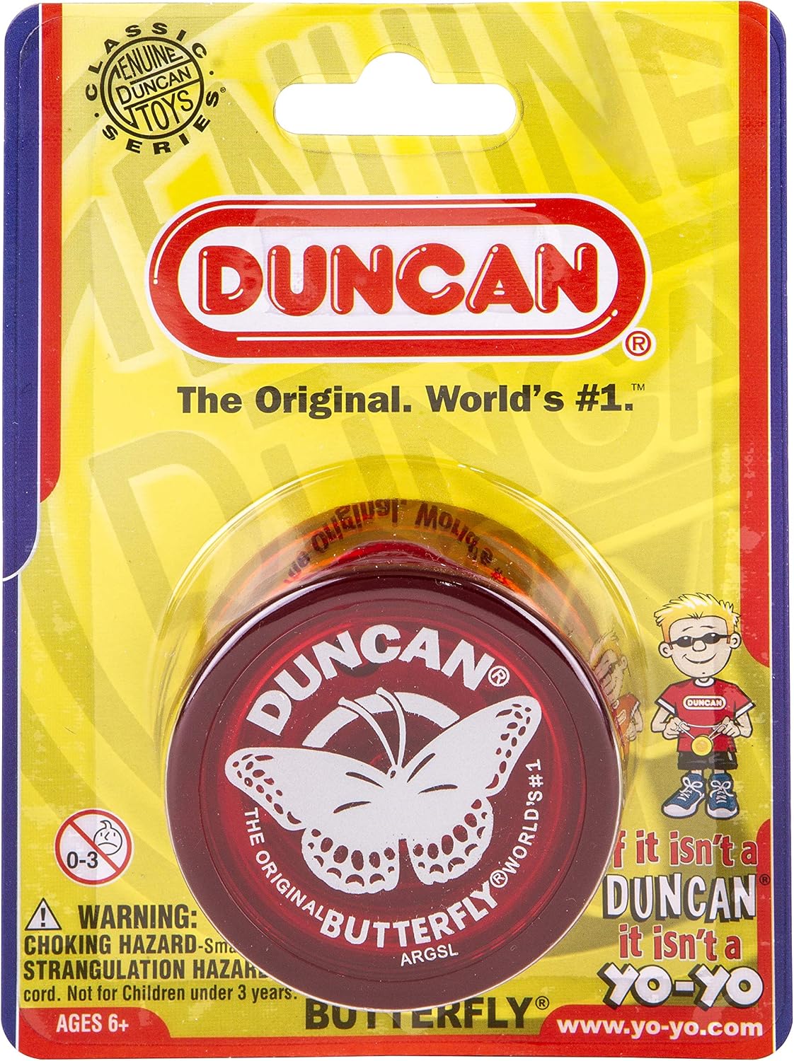 Duncan Toys Butterfly Yo-Yo, Beginner String Trick Yo-Yo - Red - image 4