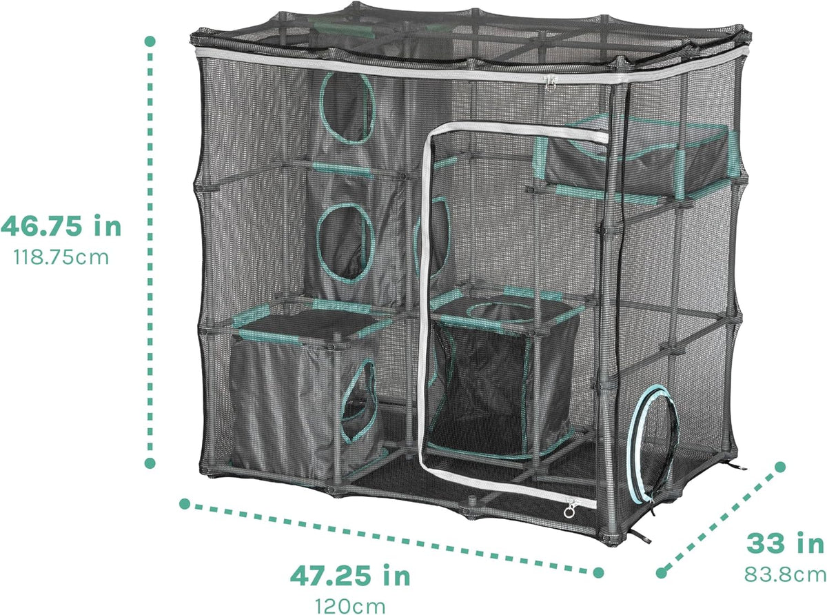 Kitty City Outdoor Catio Furniture & Play Kits for Cats - OUTDOOR MEGA KIT - image 4