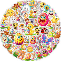 JCFIRE Halloween Stickers for Kids - Easter 100 Pcs