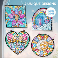 Klever Kits 4PCS Window Art Suncatcher Kits - Garden - image 2