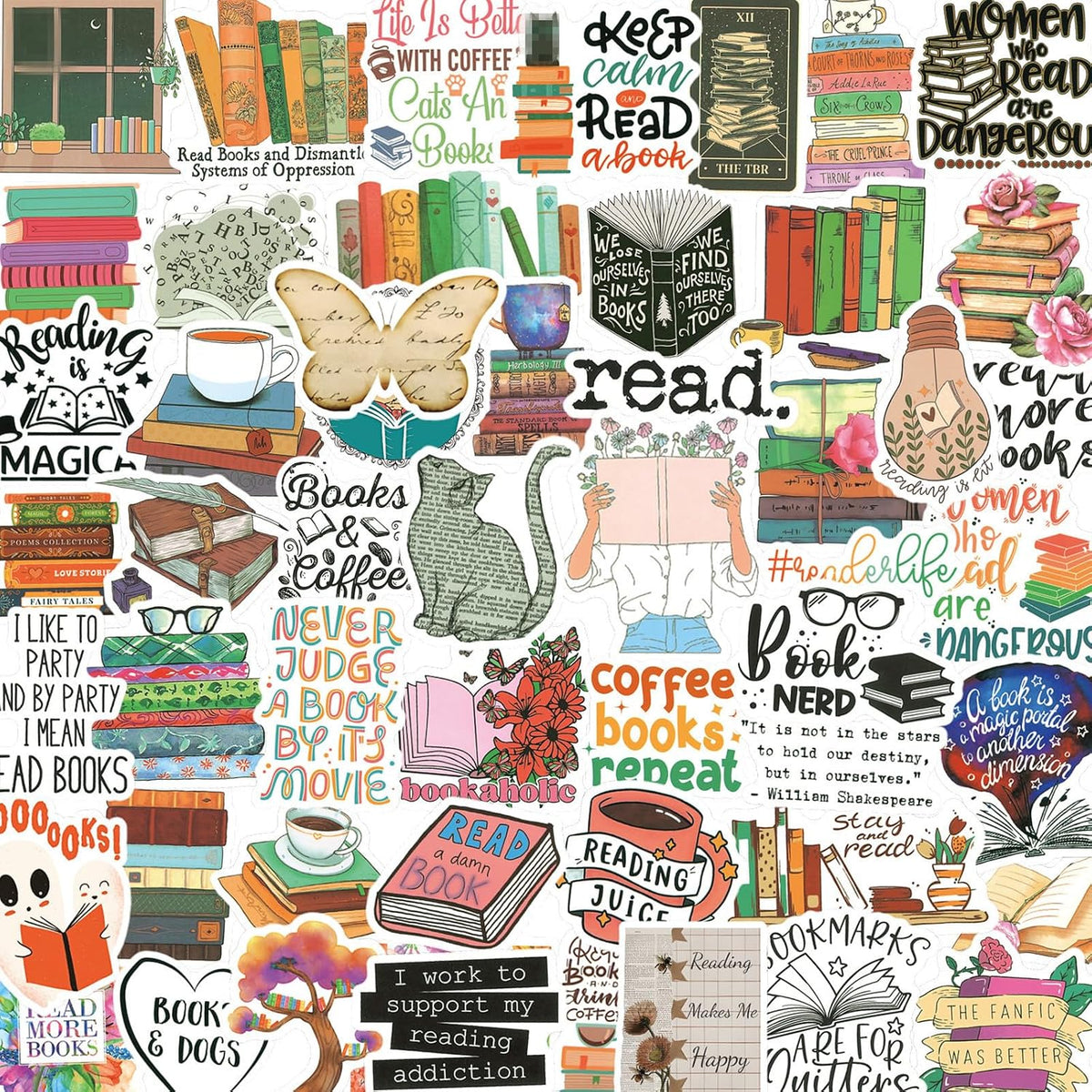 64 Sheets Halloween Stickers for Kids - Book Stickers