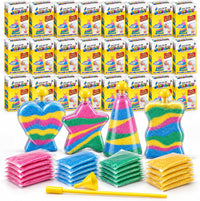 Sand Art Kits for Kids, Colored Sand Bottle Crafts & Party Favors – Fun for Kids & Family - 24 Pack