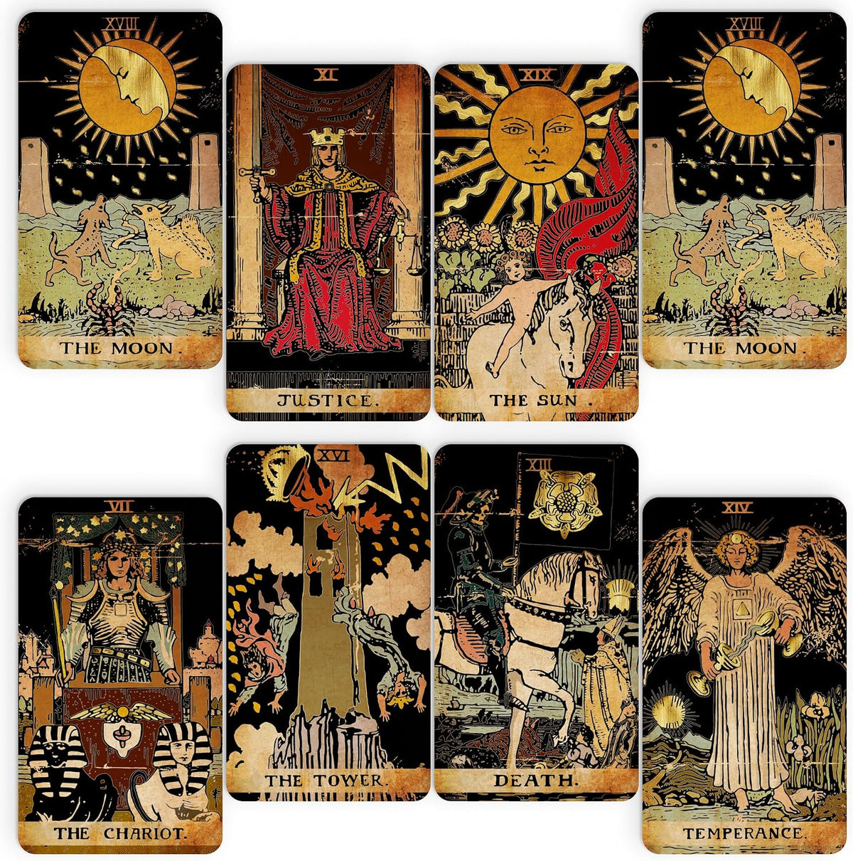 CRAFTERIAN Tarot Cards, 78-Card Deck