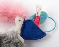 Petlinks Hide & Peek Pelican Plush Catnip Cat Toy - Multi Color, One Sisze