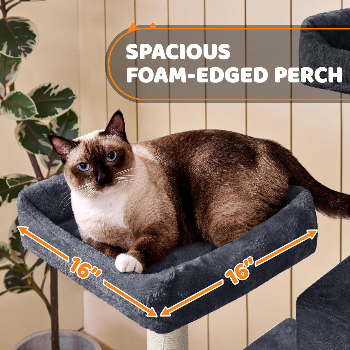 Yaheetech 59in Cat Tree for Large Cats - image 4
