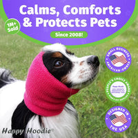 Happy Hoodie 2 Pack Dog and Cat Calming Band for Noise and Anxiety - Pink — 2-Pack: Small + (Med)Large - image 2