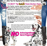 The Blissful Dog Dalmatian Unscented Nose Butter, 2-Ounce