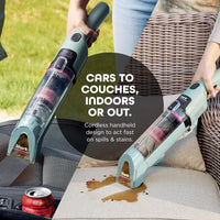 Shark StainForce Cordless Stain, Odor & Urine Remover, 2 Tools - Sage Green - image 3