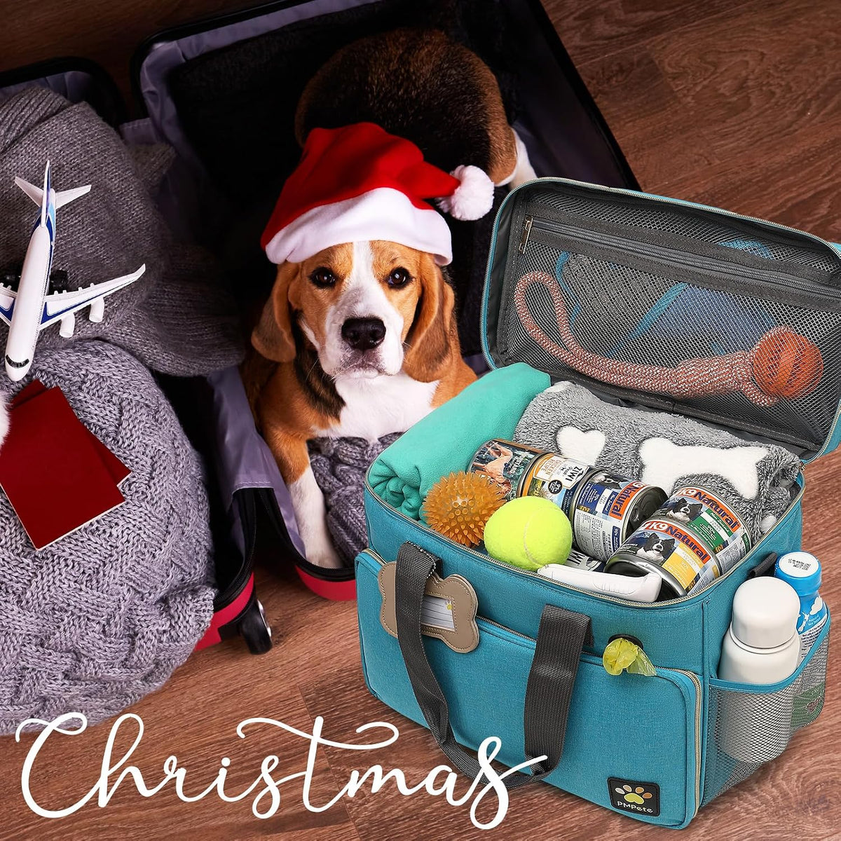 Dog Travel Bag – Essentials for Dogs - Sea Blue - image 3