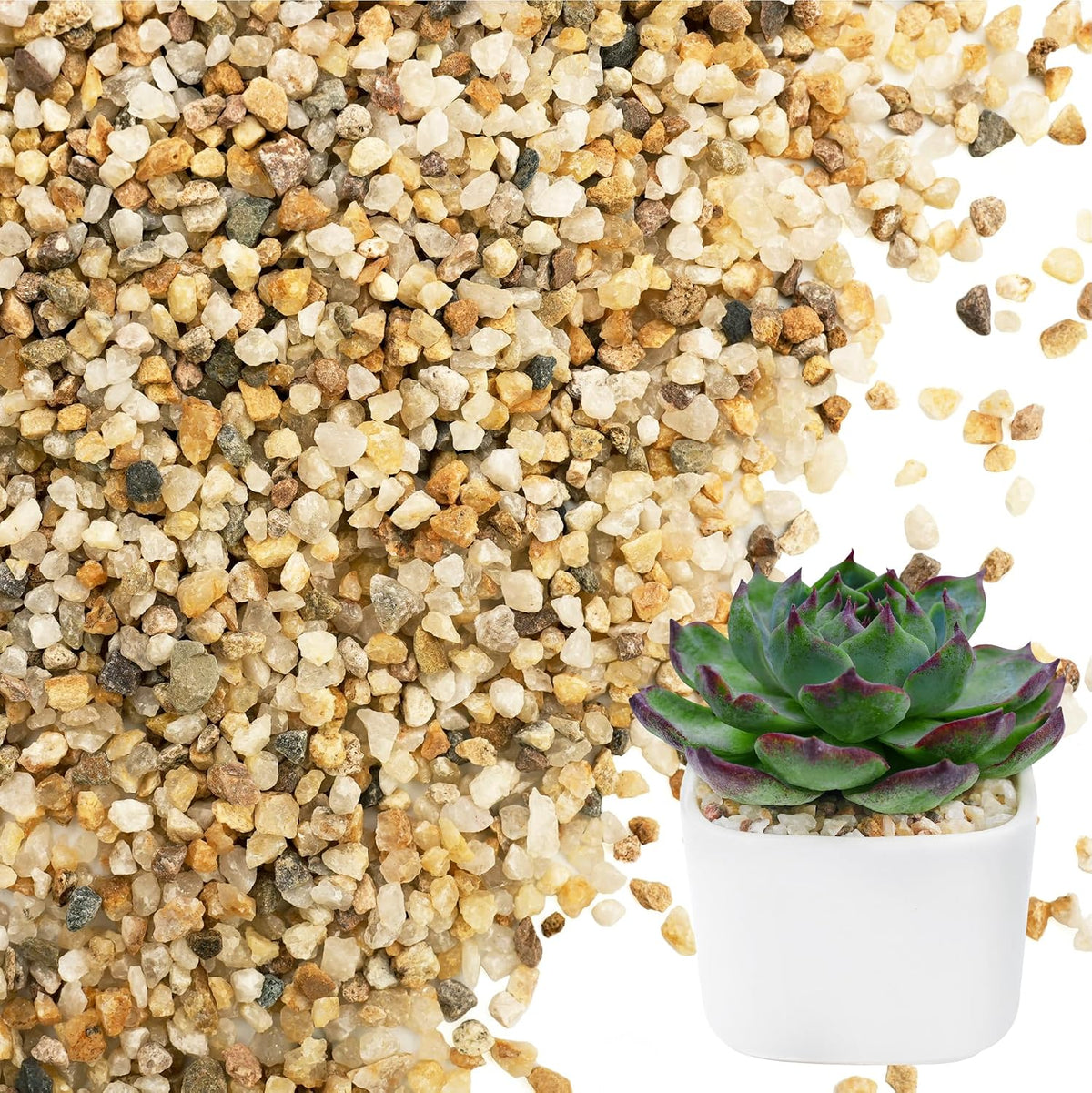 NUPICK 1-2mm Coarse Sand for Plants - 3-5mm / 6lb