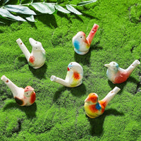 Gejoy 6 Pcs Bird Water Whistles Ceramic Bird Call Warbling Water - 6 / Stylish - image 4