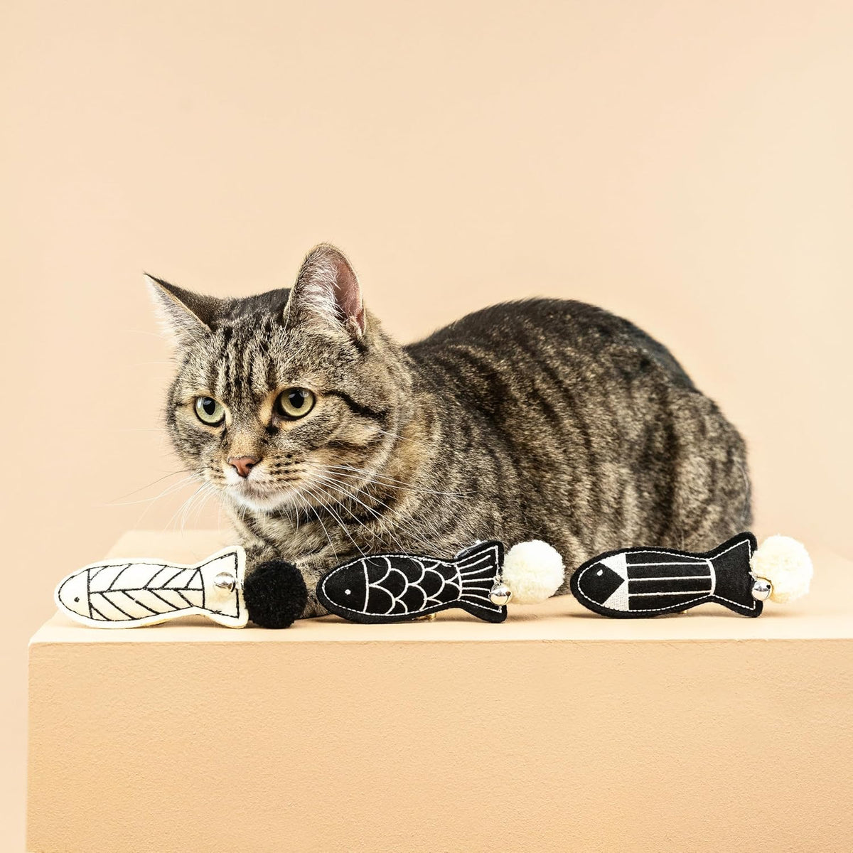 Fringe Studio, Off THE Scales Durable Cotton Canvas Cat Toy - Off The Scales - image 4