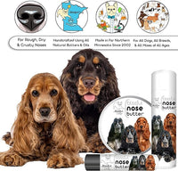 The Blissful Dog English Cocker Spaniel Unscented Nose Butter - Dog Nose Butter, 0.50 Ounce