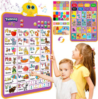 Electronic Alphabet Wall Chart - Purple
