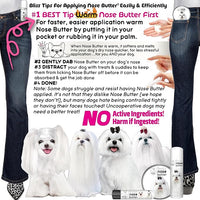The Blissful Dog Maltese Unscented Nose Butter - Dog Nose Butter, 8 Ounce