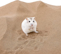 Niteangel Hamster Desert Bath Sand: 2.5lb/40oz No-Dust Bath & Easy - 2.5LB/40oz / Desert Sand - image 3