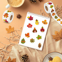 BeYumi Halloween Neon Christian Sticker - Fall Cute Leaf - image 4