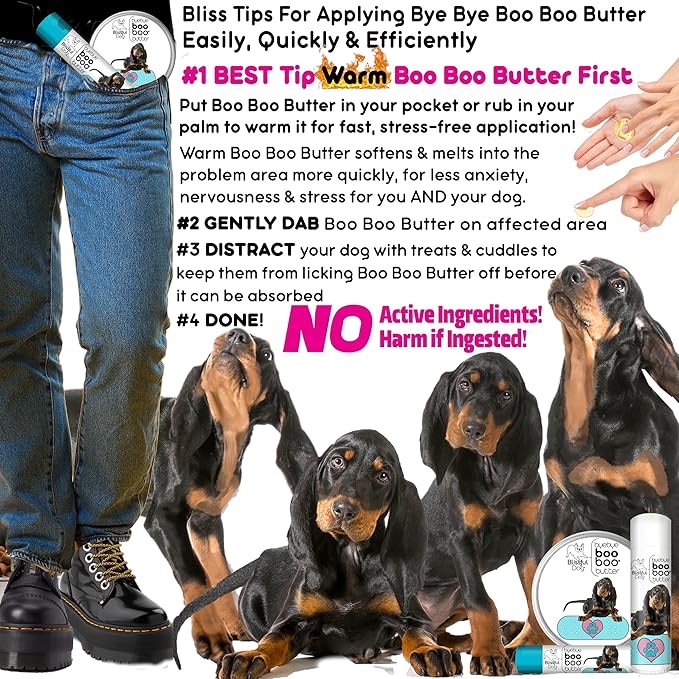 The Blissful Dog Coonhound Boo Boo Butter, 0.15-Ounce