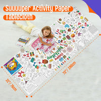 SpriteGru jumbo Halloween coloring poster with ghosts, pumpkins and witches - view 17