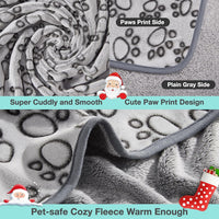 Stuffed Premium Soft Dog Blanket Washable - Grey / L(30x70") - image 3