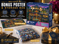 Christmas Advent Puzzle 1000 Piece Countdown 2026 – Fun for Kids & Family - Ghosts of Gatsby - image 4