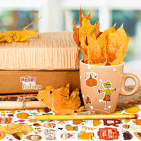 LINAYE 24 Sheets Happy Birthday Stickers, 730 Counts - Fall 24 Sheets - image 3