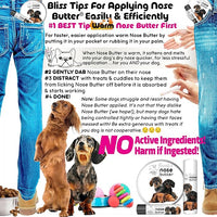 The Blissful Dog Daschund Nose Butter for Dry, Cracked Skin, Lick-Safe Dog Nose Balm with Moisturizing Shea Butter, Almond, Olive, and Essential Oils, Pet Supplies, Uncented, 0.50 oz.