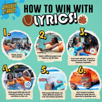 Lyrically Correct 90s and 2000s hip-hop and R&B music trivia card game box and cards - view 22
