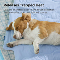 Bedsure ArcticMax Q-MAX>0.5 Premium Cooling Blanket for Medium - Powder Blue / L(40x50") - image 3