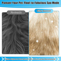 2PCS Flea Comb for Cats & Dogs – Magic Self-Cleaning Cat Grooming Brush with Stainless Steel Teeth, Cat Combs for Fleas and Ticks, Indoor Pets, Fine Tooth Comb for Kittens
