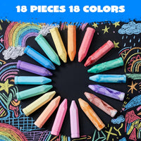 JOYIN 36 PCS Washable Sidewalk Chalk, 3 Styles - 18 - image 3