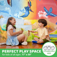W&O Space Explorer Inflatable Fort with Lights & Sound - Dino Aerodome - image 4