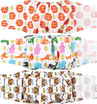 wegreeco Small Dog Diapers Male - Magic with Hook & Loop Closure / X-Small / 3