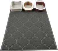 LittleTiger Cat Litter Mat, XL Super Size, Phthalate Free - Grey - image 2