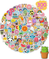300 PCS Halloween Pumpkin Stickers - cute 300 pcs