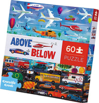 60 pc Above & Below/Earth & Space – Fun for Kids & Family - Things That Go