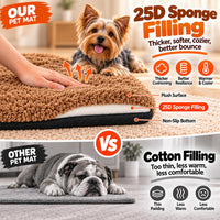 PatiencET Self Warming Cat Bed for Indoor Cats 18'' x 24'' - Khaki / 24*36 - image 2