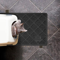 Niubya Premium Cat Litter Mat - Black / 1 Count (Pack of 1) / 23" x 14" - image 2