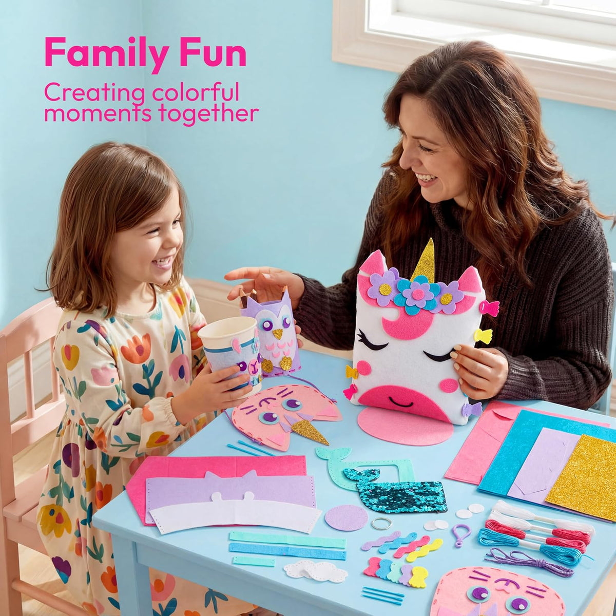 Klever Kits 7 Sewing Projects, My First Kids Sewing Kit - image 3