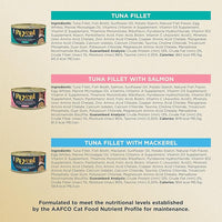 Reveal Entrées Natural Wet Cat Food Paté, Grain-Free with Added Vitamins & Minerals, Carrageenan-Free Fish Variety Selection Paté (12 x 2.47 oz Cans)