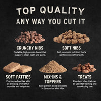 Vital Essentials Freeze Dried Raw Cat Food, Chicken Mini Patties Entree, 15 oz
