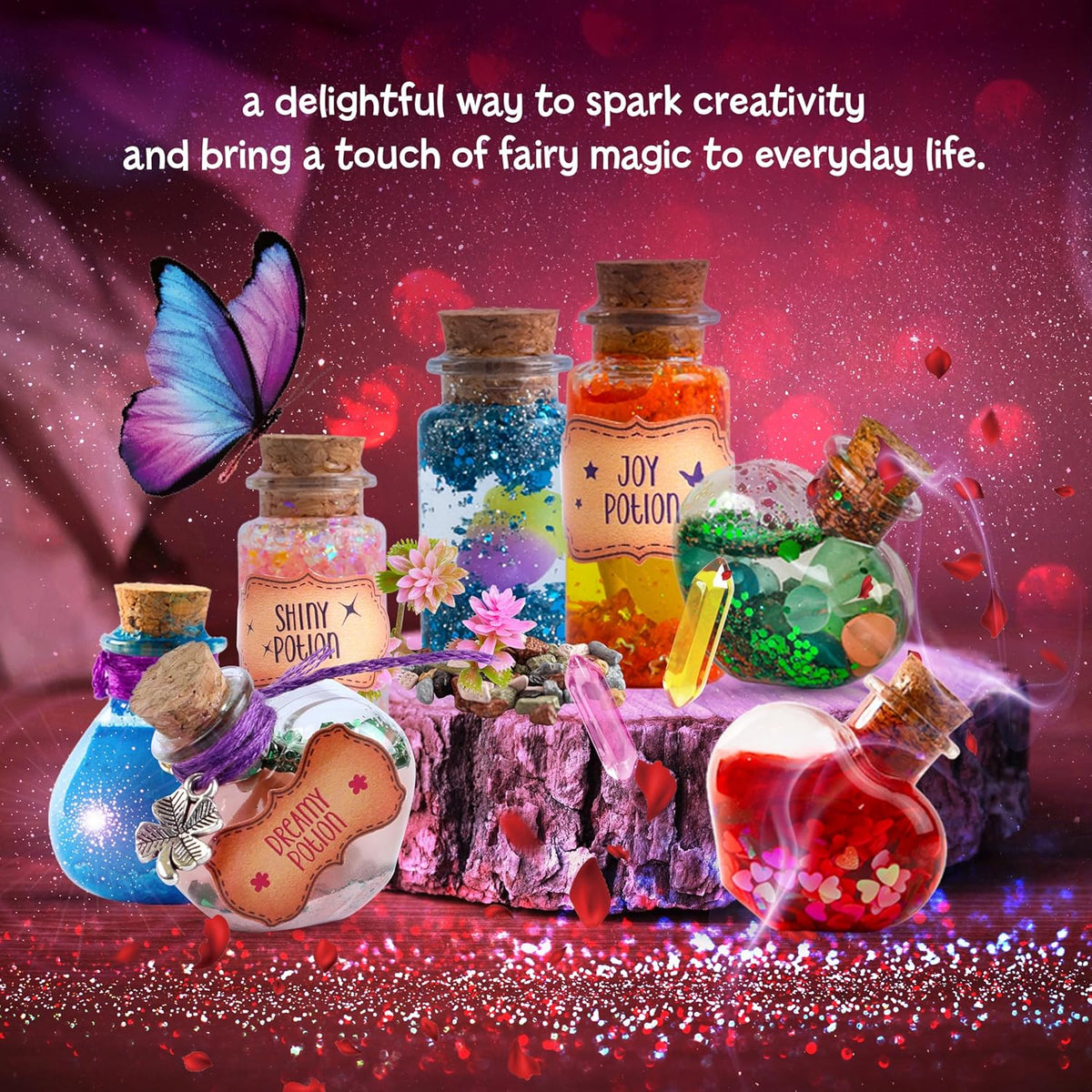 Fairy Magic Potion Kit for Kids, Magical Workshop Craft Kits - image 3
