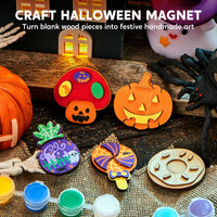 JOYIN 12 Wooden Magnet Painting Kit - Food - image 3