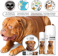 The Blissful Dog Dogue De Bordeaux Unscented Nose Butter - Dog Nose Butter, 0.50 Ounce