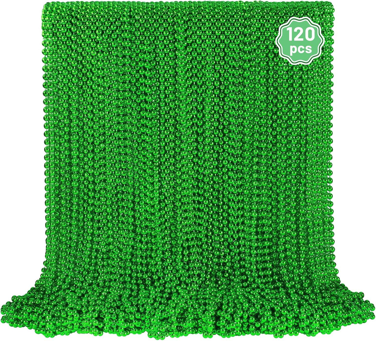 YAXINRUI 120 PCS St. Patricks Day Necklaces - Green / 120 Pcs