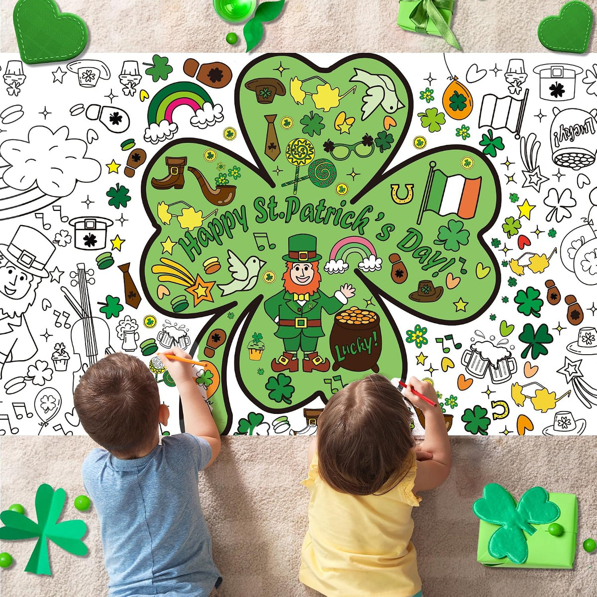OHOME Halloween Crafts for Kids - St Patricks Day