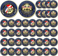 Landical 40 Pcs Military Challenge Coins Collection Set Bulk - Classic